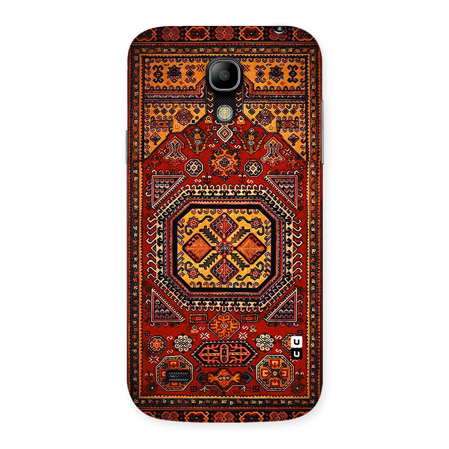 Classic Luxury Carpet Pattern Back Case for Galaxy S4 Mini