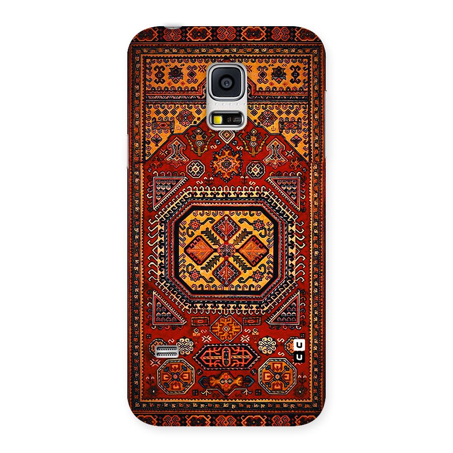 Classic Luxury Carpet Pattern Back Case for Galaxy S5 Mini