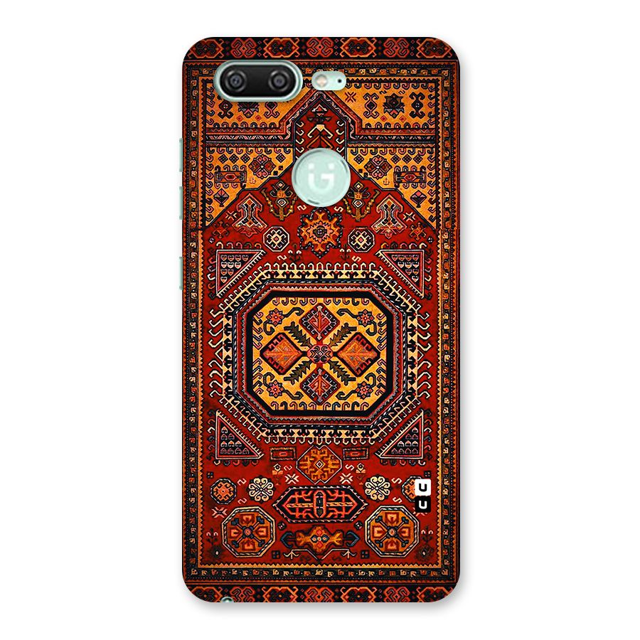 Classic Luxury Carpet Pattern Back Case for Gionee S10