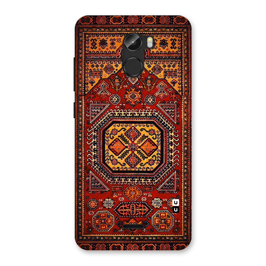 Classic Luxury Carpet Pattern Back Case for Gionee X1
