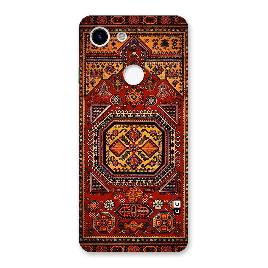 Classic Luxury Carpet Pattern Back Case for Google Pixel 3