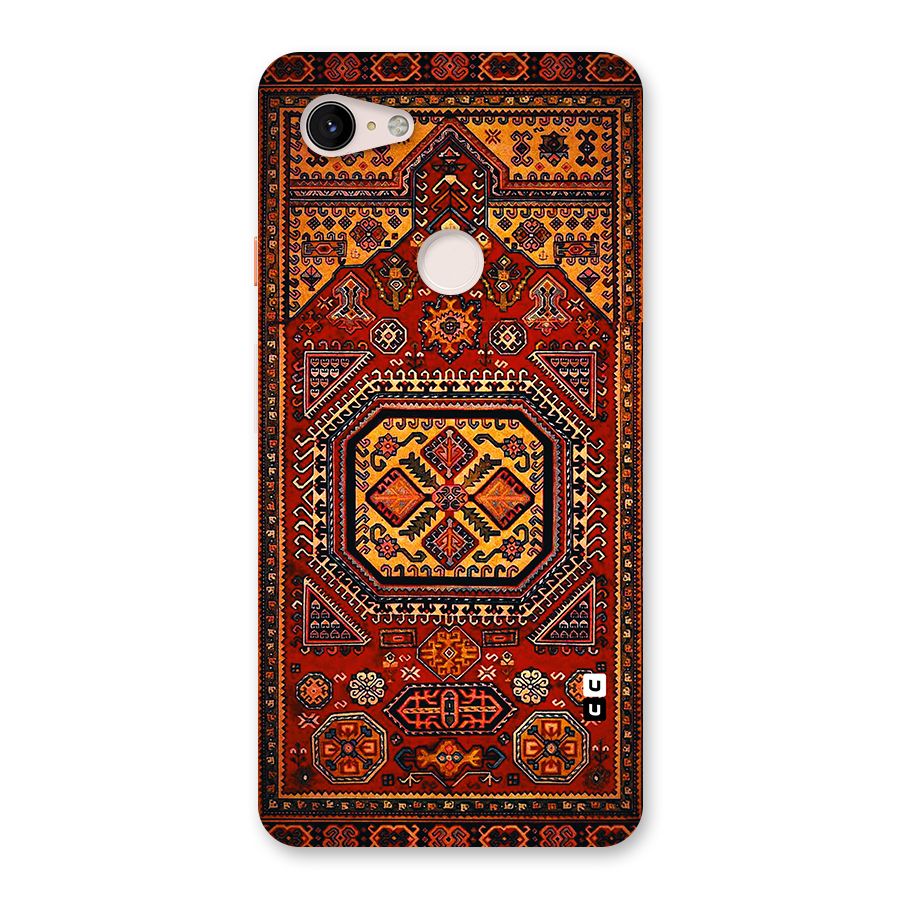 Classic Luxury Carpet Pattern Back Case for Google Pixel 3 XL