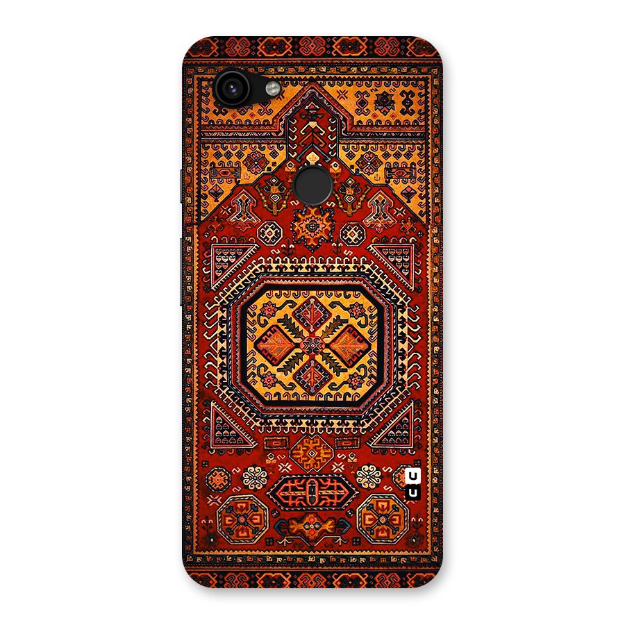 Classic Luxury Carpet Pattern Back Case for Google Pixel 3a XL