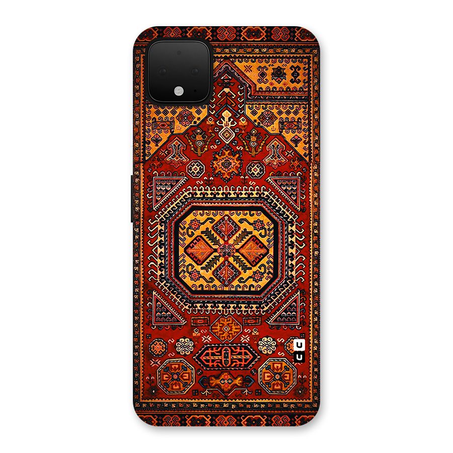Classic Luxury Carpet Pattern Back Case for Google Pixel 4 XL