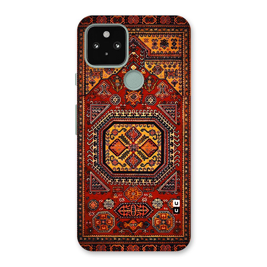 Classic Luxury Carpet Pattern Back Case for Google Pixel 5