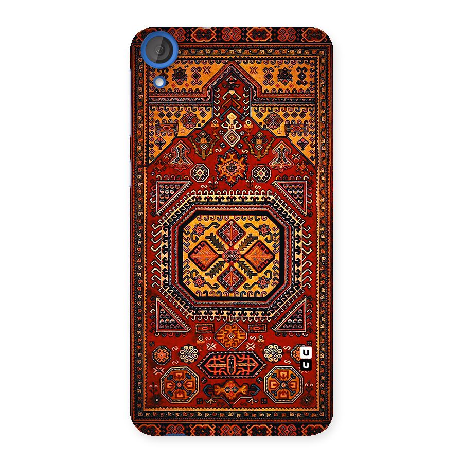 Classic Luxury Carpet Pattern Back Case for HTC Desire 820