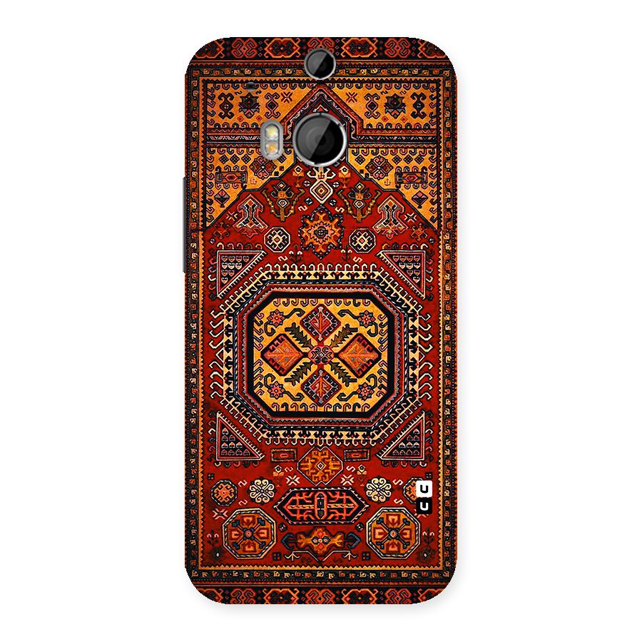 Classic Luxury Carpet Pattern Back Case for HTC One M8