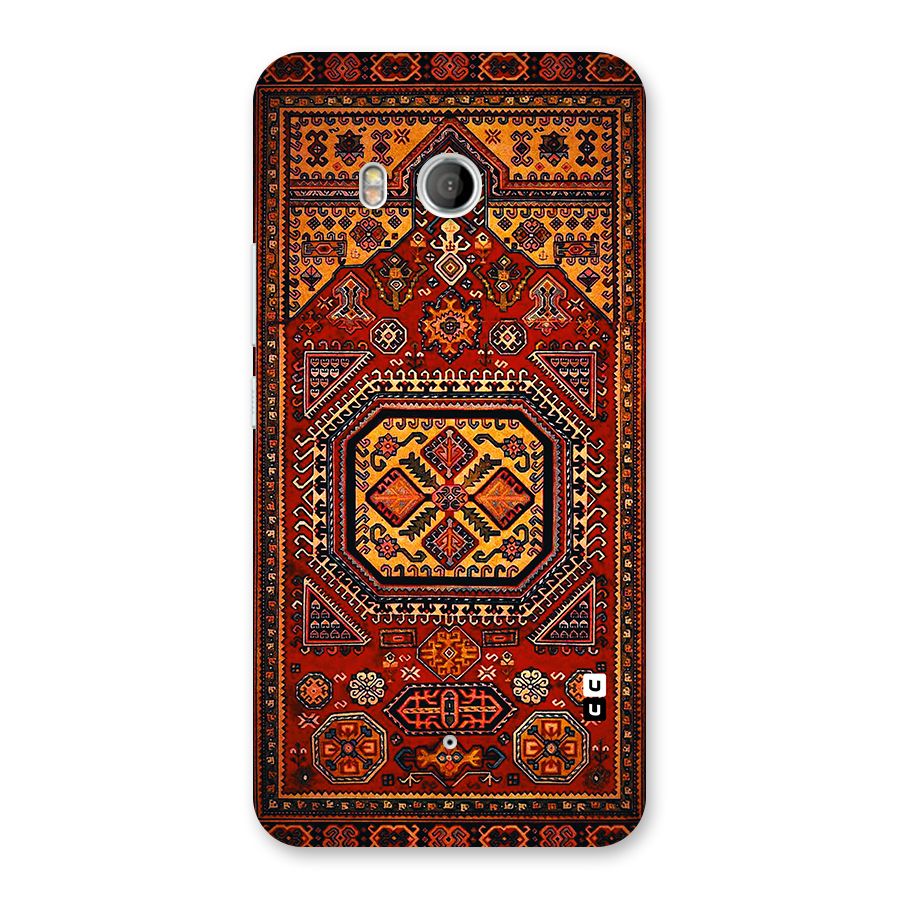 Classic Luxury Carpet Pattern Back Case for HTC U11