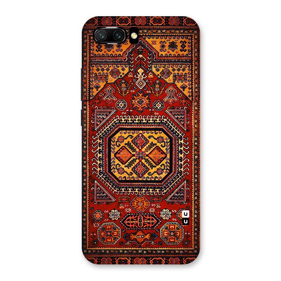 Classic Luxury Carpet Pattern Back Case for Honor 10