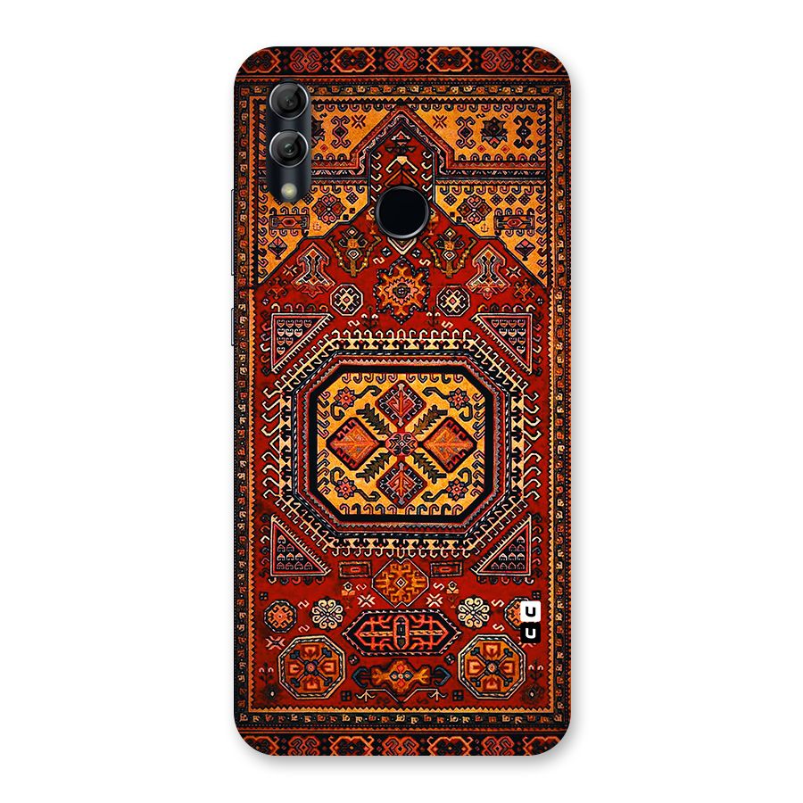 Classic Luxury Carpet Pattern Back Case for Honor 10 Lite