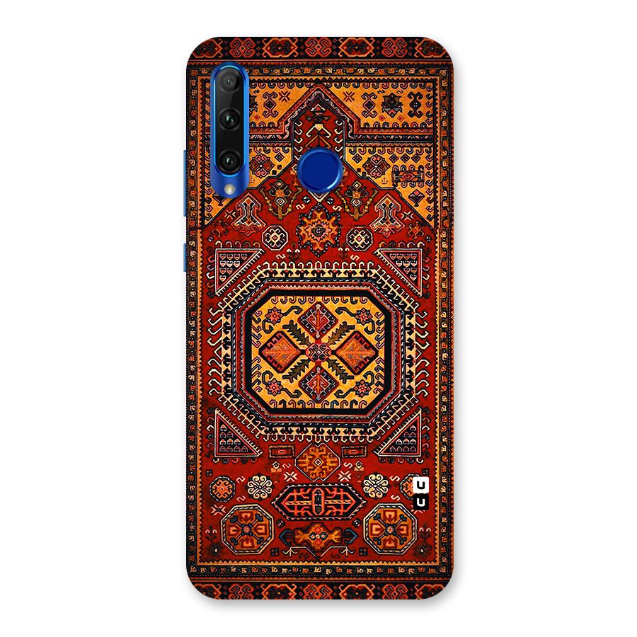 Classic Luxury Carpet Pattern Back Case for Honor 20i