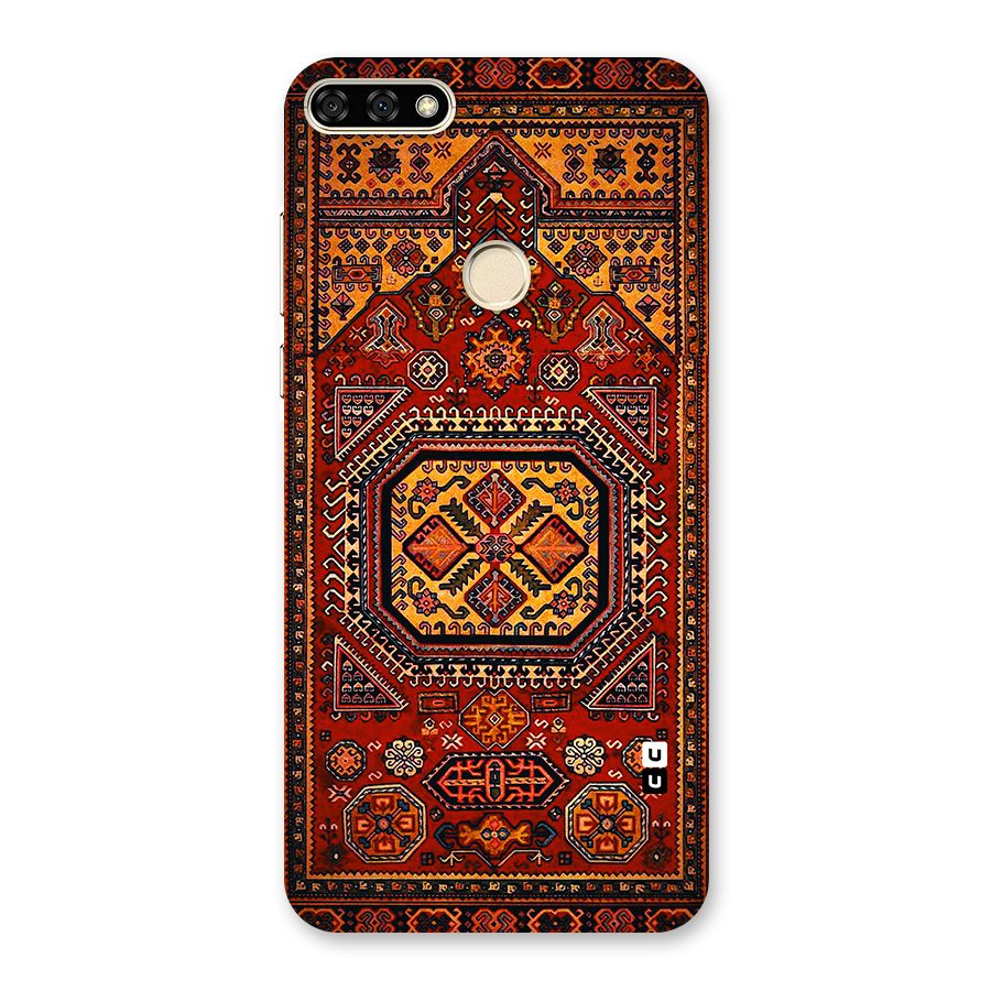 Classic Luxury Carpet Pattern Back Case for Honor 7A