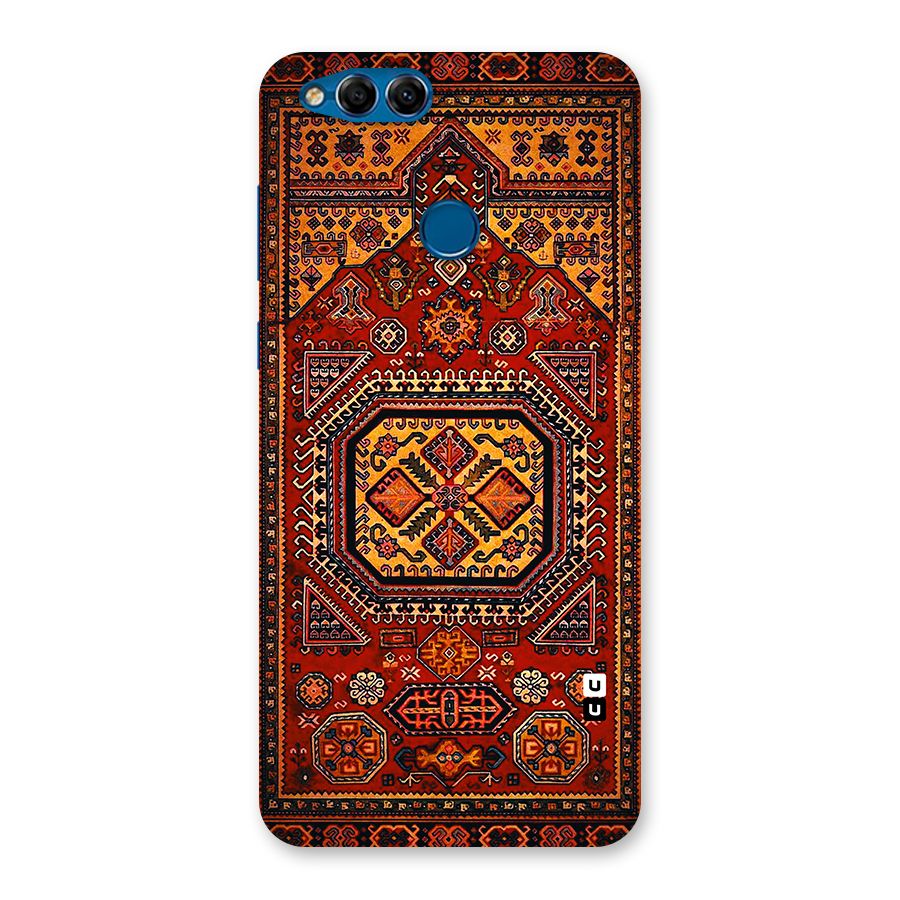 Classic Luxury Carpet Pattern Back Case for Honor 7X