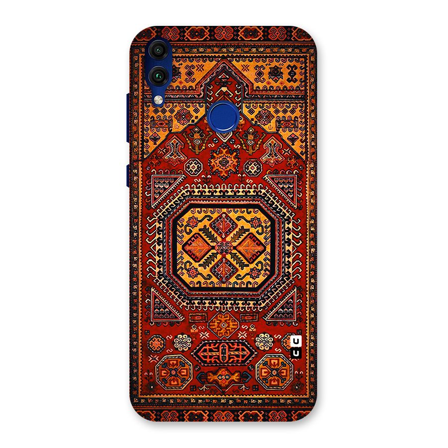 Classic Luxury Carpet Pattern Back Case for Honor 8C
