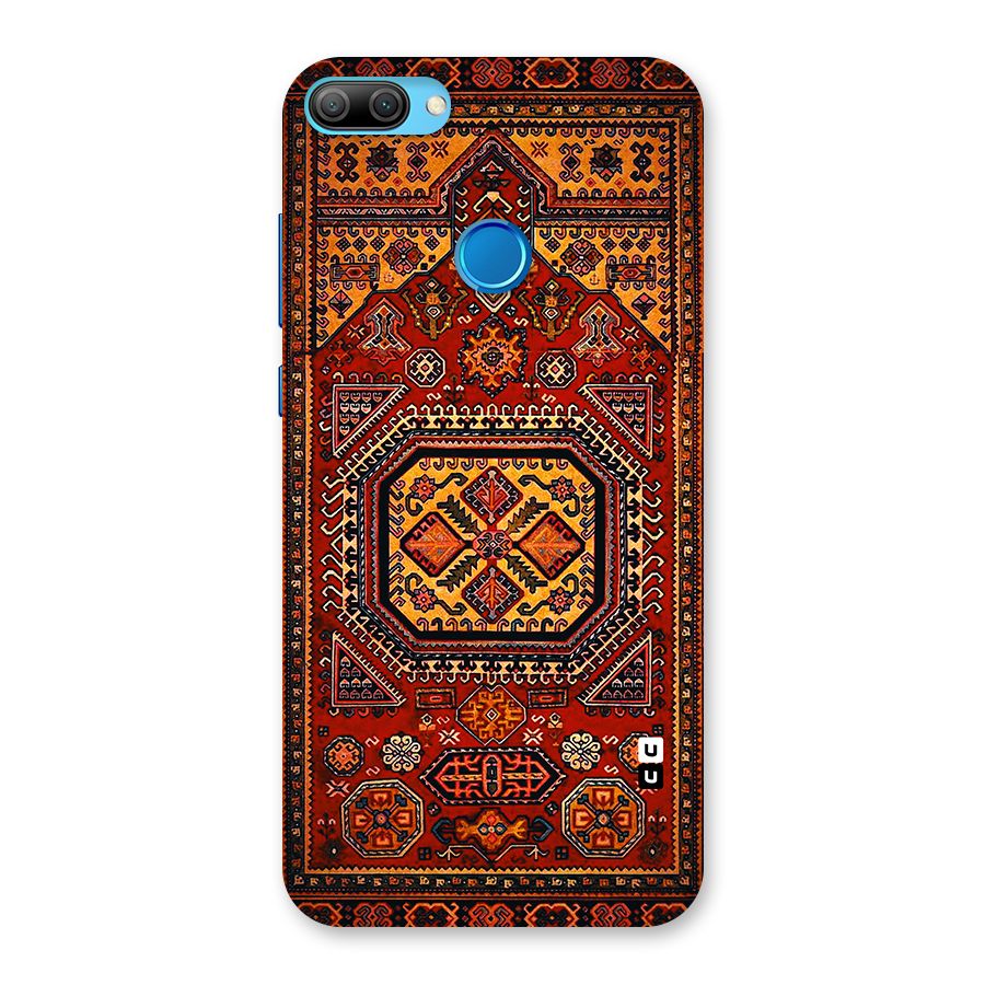 Classic Luxury Carpet Pattern Back Case for Honor 9N