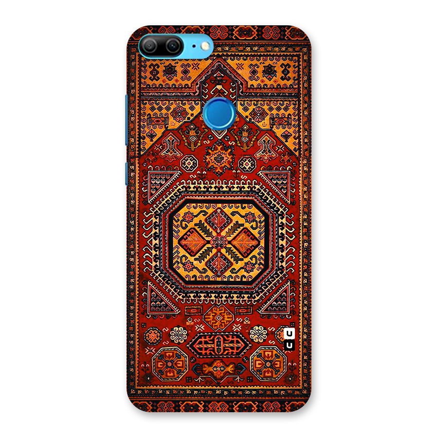 Classic Luxury Carpet Pattern Back Case for Honor 9 Lite
