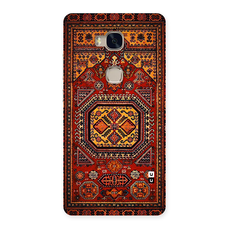Classic Luxury Carpet Pattern Back Case for Huawei Honor 5X