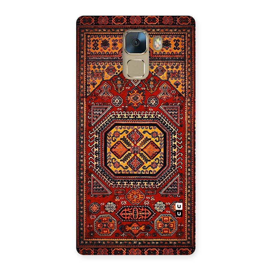 Classic Luxury Carpet Pattern Back Case for Huawei Honor 7