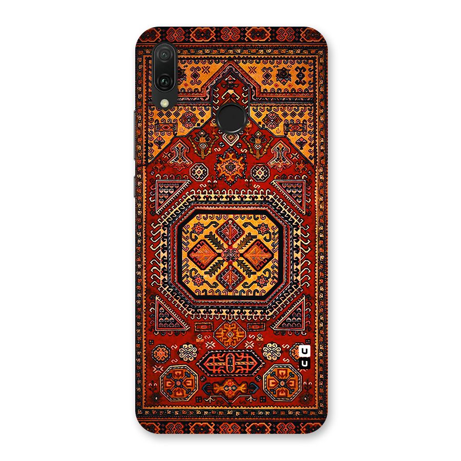 Classic Luxury Carpet Pattern Back Case for Huawei Y9 (2019)