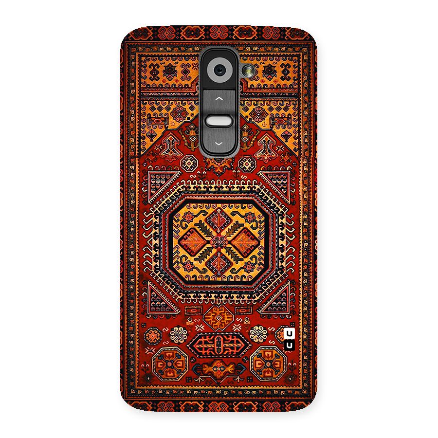 Classic Luxury Carpet Pattern Back Case for LG G2