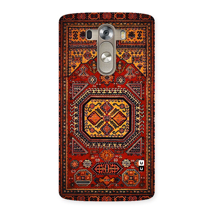 Classic Luxury Carpet Pattern Back Case for LG G3