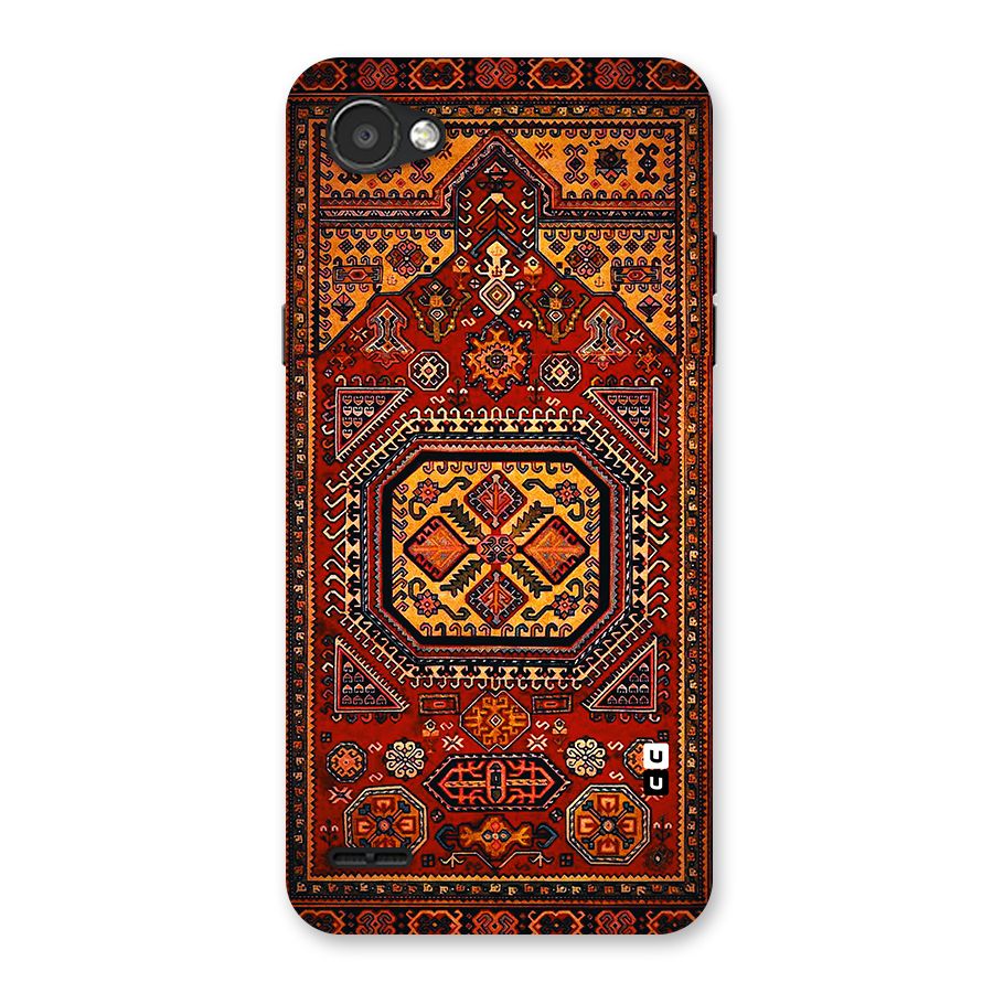 Classic Luxury Carpet Pattern Back Case for LG Q6