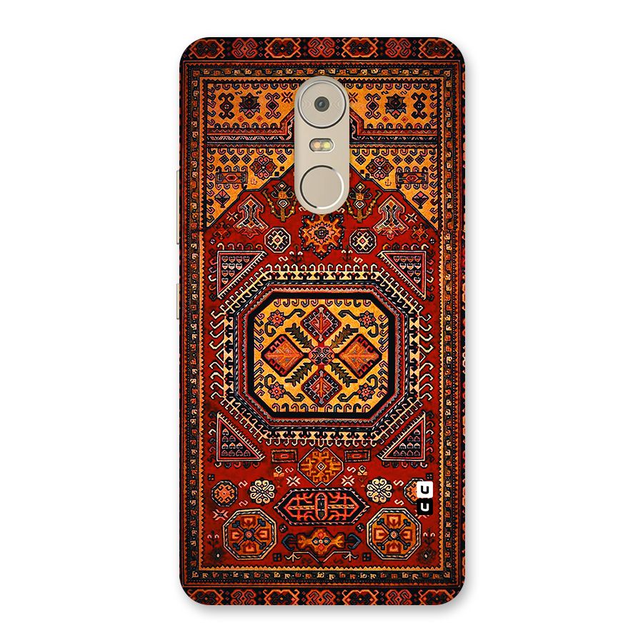 Classic Luxury Carpet Pattern Back Case for Lenovo K6 Note