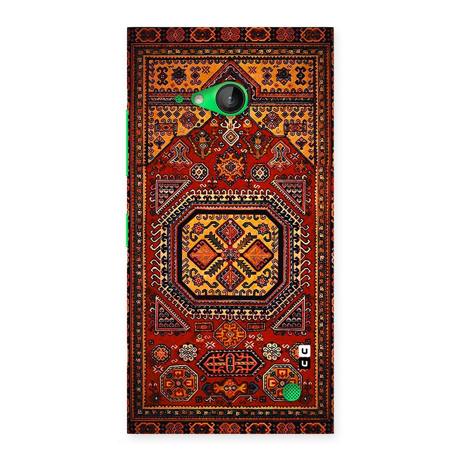Classic Luxury Carpet Pattern Back Case for Lumia 730