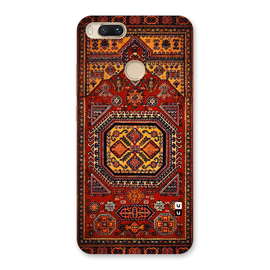 Classic Luxury Carpet Pattern Back Case for Mi A1