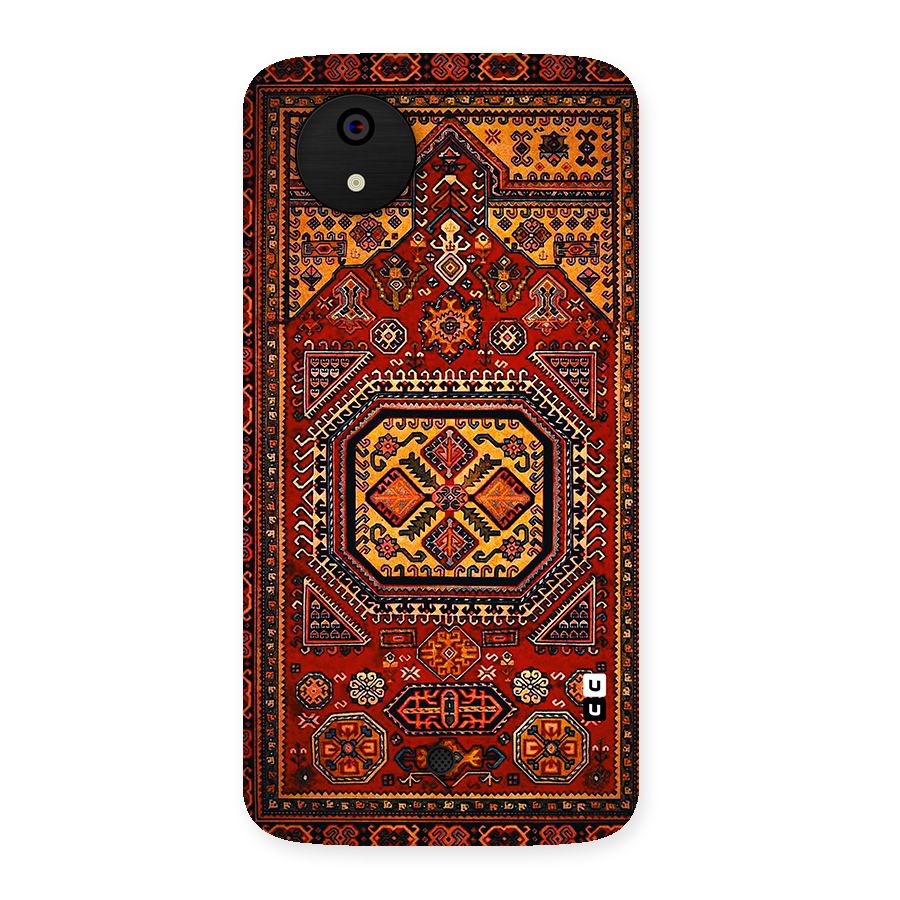 Classic Luxury Carpet Pattern Back Case for Micromax Canvas A1