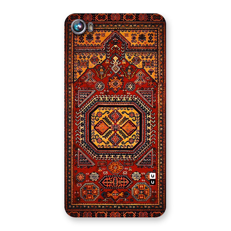 Classic Luxury Carpet Pattern Back Case for Micromax Canvas Fire 4 A107