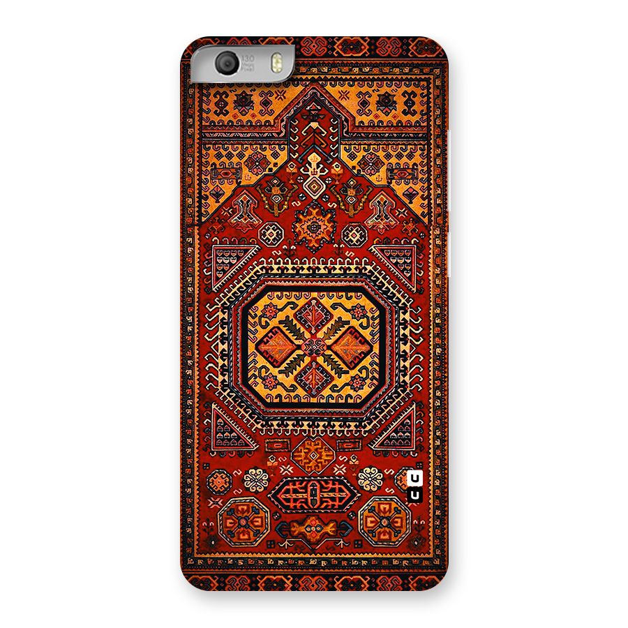 Classic Luxury Carpet Pattern Back Case for Micromax Canvas Knight 2
