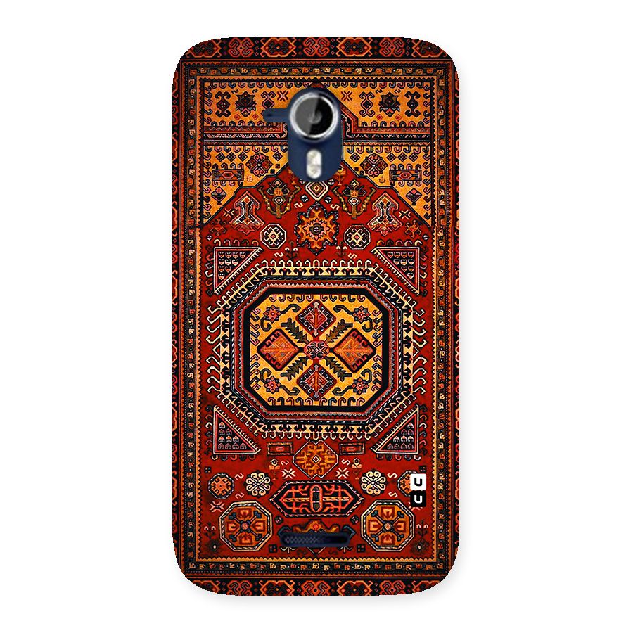 Classic Luxury Carpet Pattern Back Case for Micromax Canvas Magnus A117
