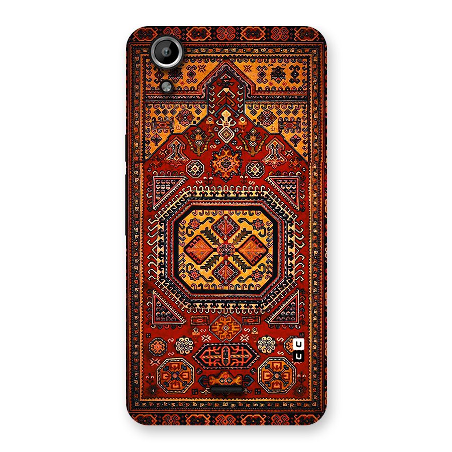 Classic Luxury Carpet Pattern Back Case for Micromax Canvas Selfie Lens Q345