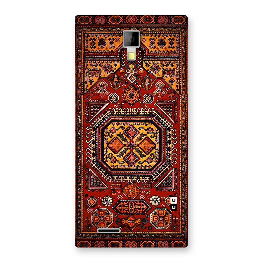 Classic Luxury Carpet Pattern Back Case for Micromax Canvas Xpress A99