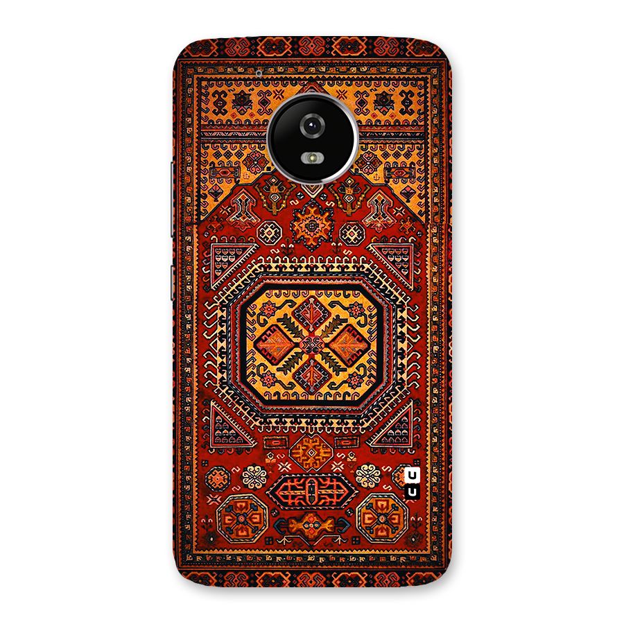 Classic Luxury Carpet Pattern Back Case for Moto G5