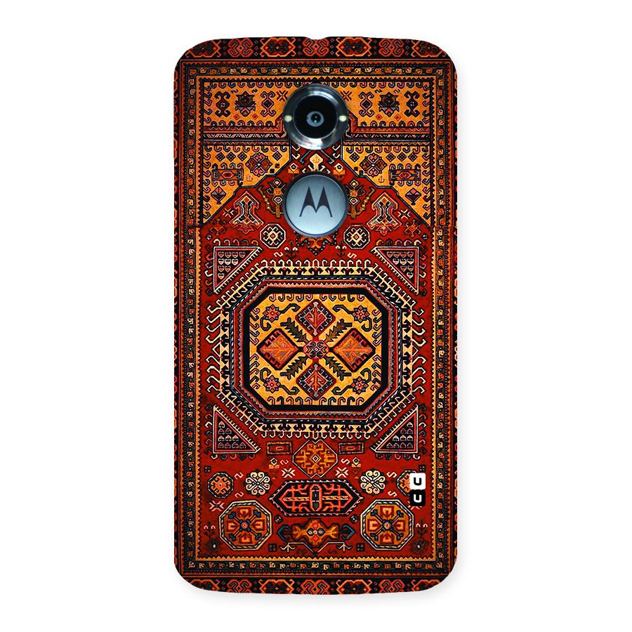 Classic Luxury Carpet Pattern Back Case for Moto X 2nd Gen