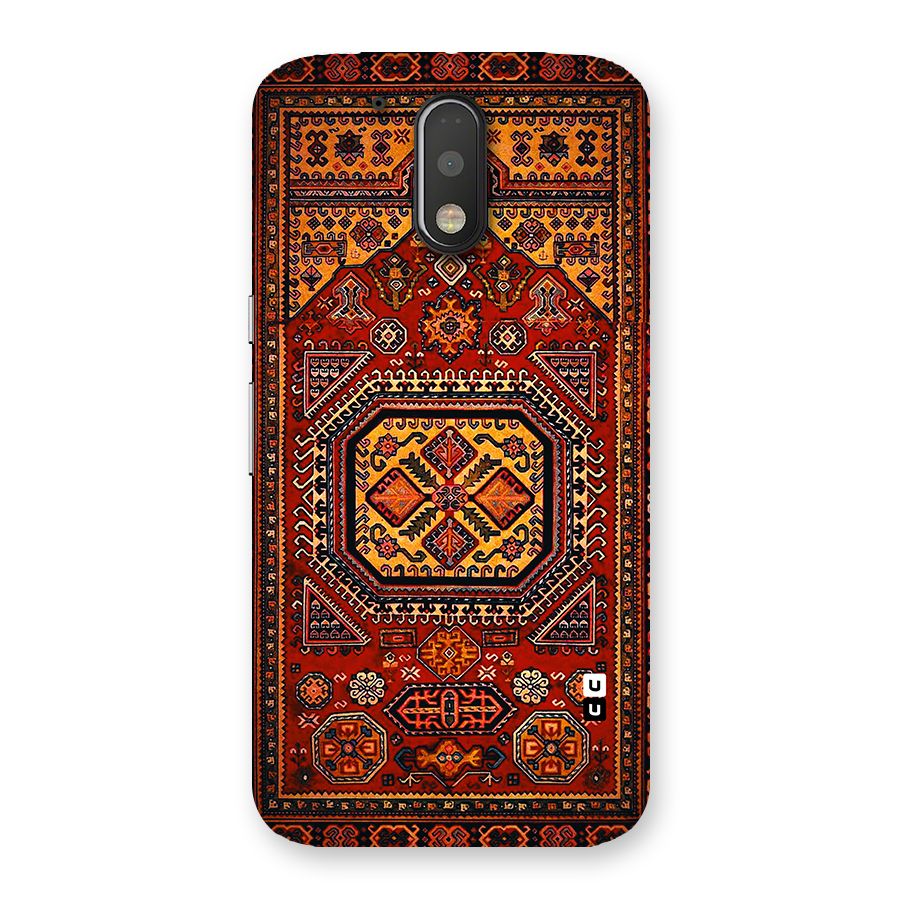 Classic Luxury Carpet Pattern Back Case for Motorola Moto G4