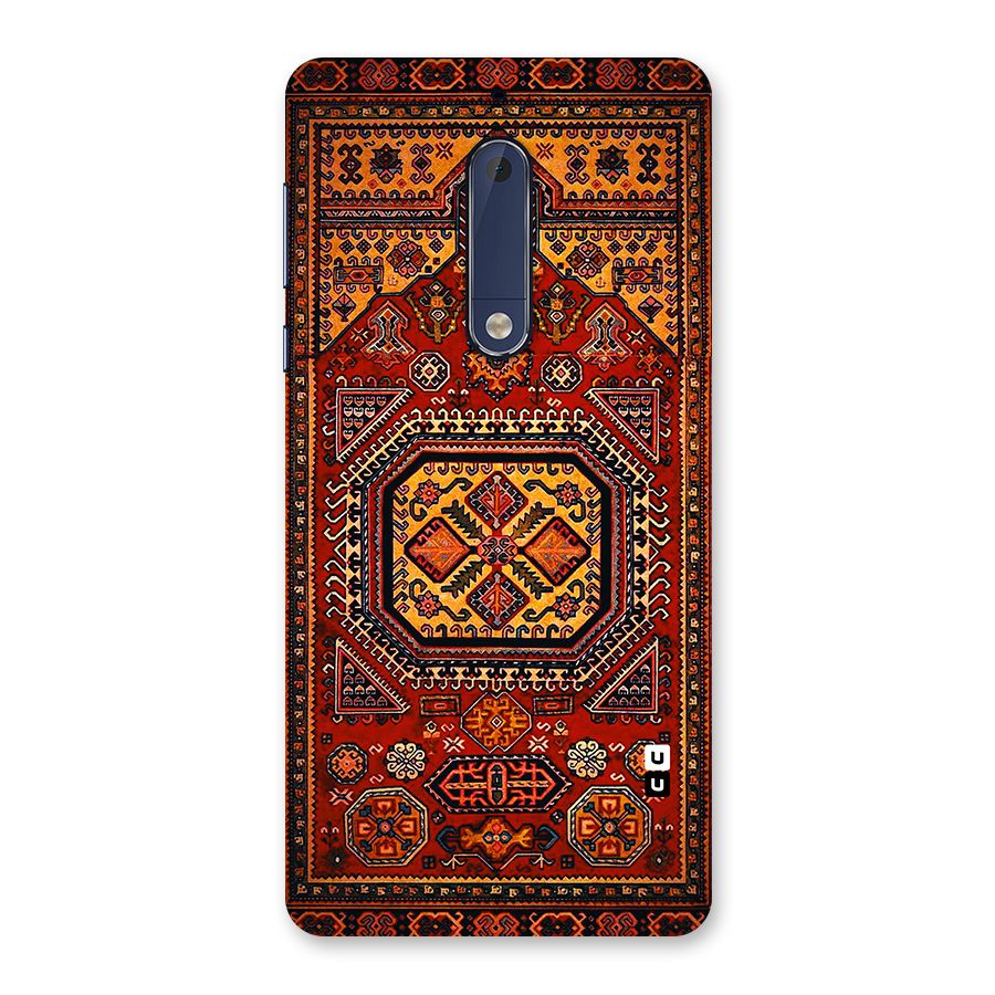 Classic Luxury Carpet Pattern Back Case for Nokia 5