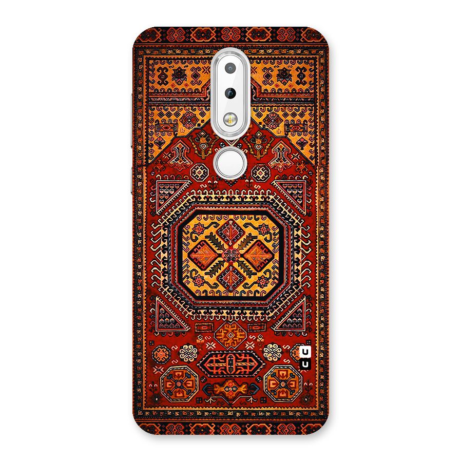 Classic Luxury Carpet Pattern Back Case for Nokia 6.1 Plus