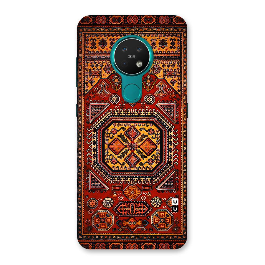 Classic Luxury Carpet Pattern Back Case for Nokia 7.2