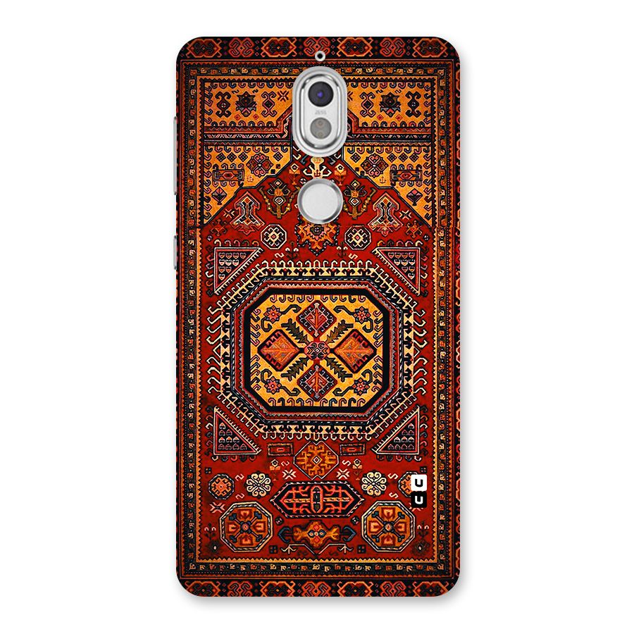 Classic Luxury Carpet Pattern Back Case for Nokia 7