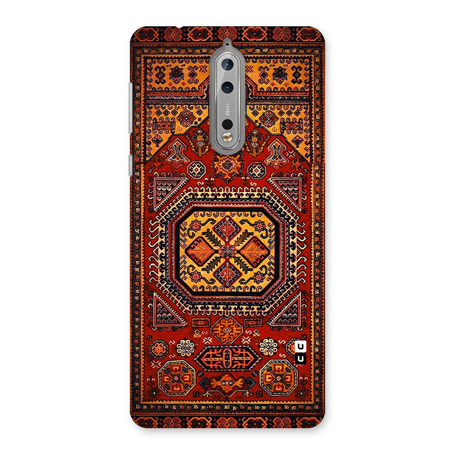Classic Luxury Carpet Pattern Back Case for Nokia 8