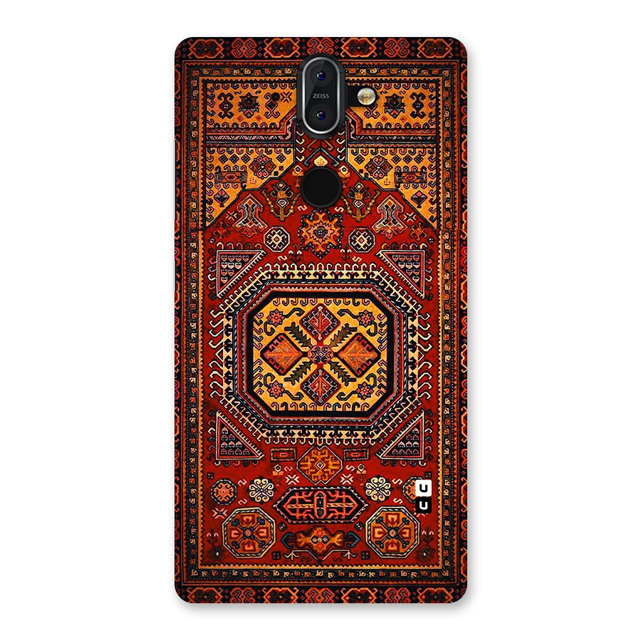 Classic Luxury Carpet Pattern Back Case for Nokia 8 Sirocco