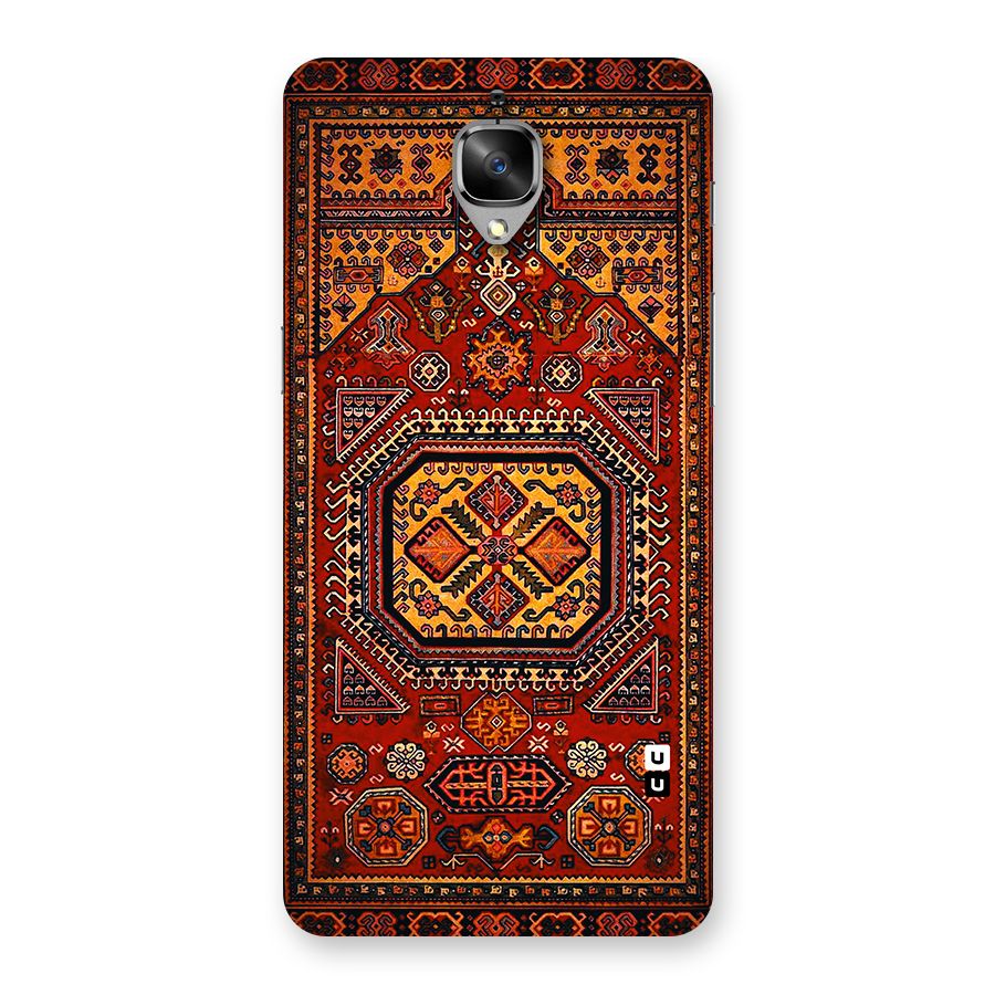 Classic Luxury Carpet Pattern Back Case for OnePlus 3