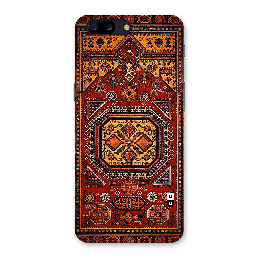 Classic Luxury Carpet Pattern Back Case for OnePlus 5