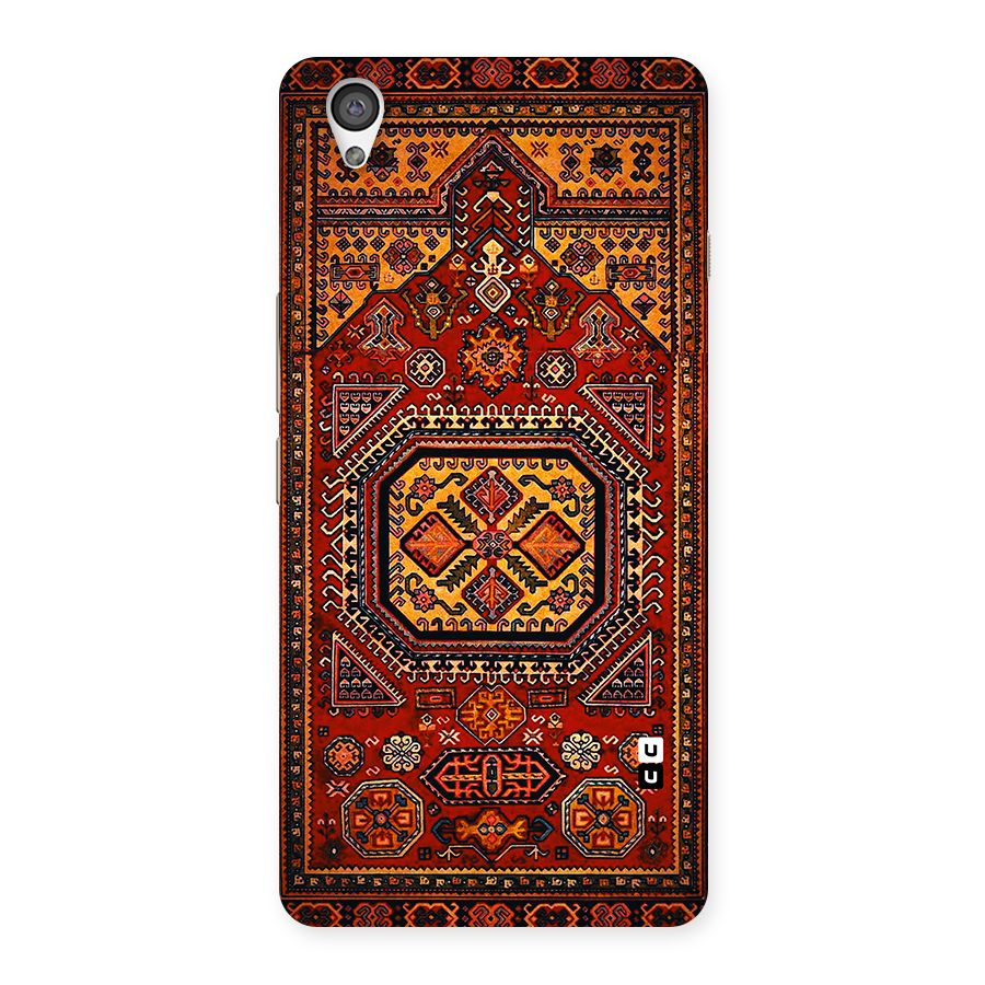 Classic Luxury Carpet Pattern Back Case for OnePlus X