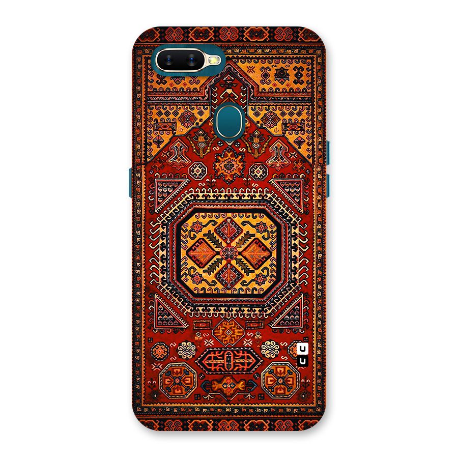 Classic Luxury Carpet Pattern Back Case for Oppo A11k