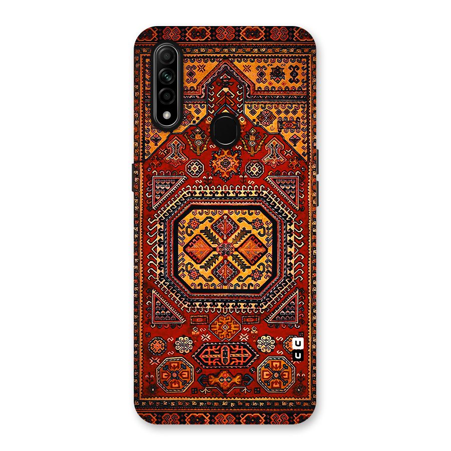 Classic Luxury Carpet Pattern Back Case for Oppo A31