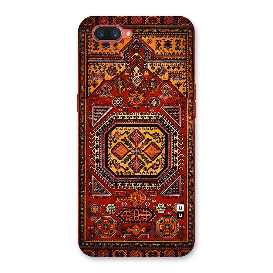 Classic Luxury Carpet Pattern Back Case for Oppo A3s